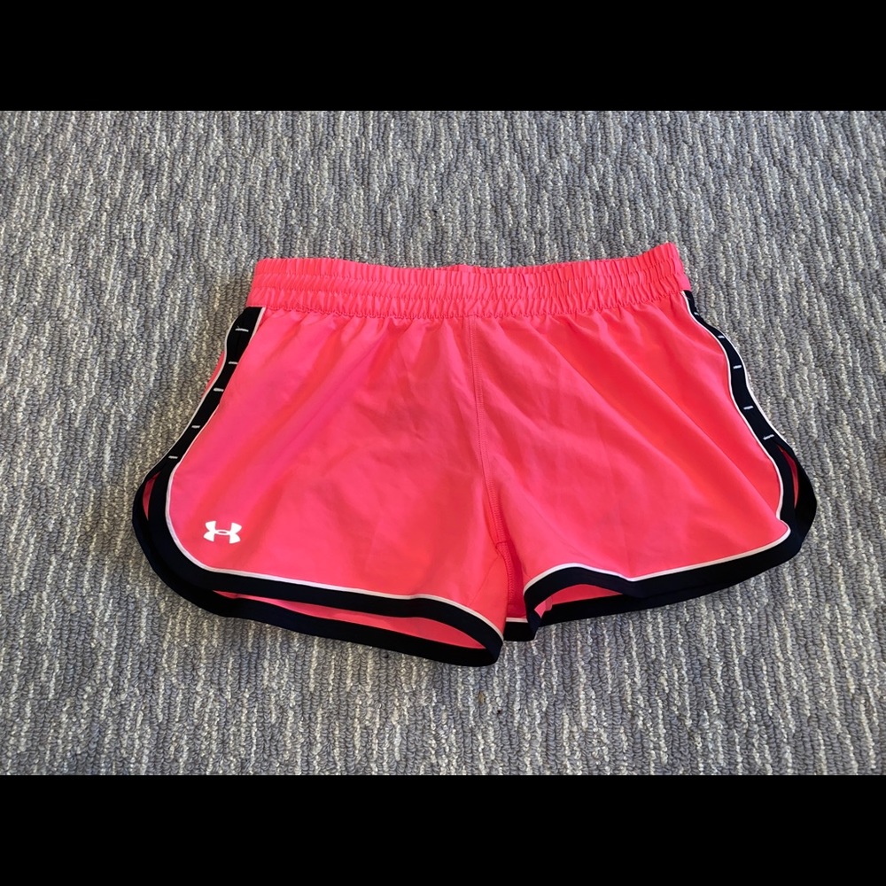 Under Armour Pink Running Shorts